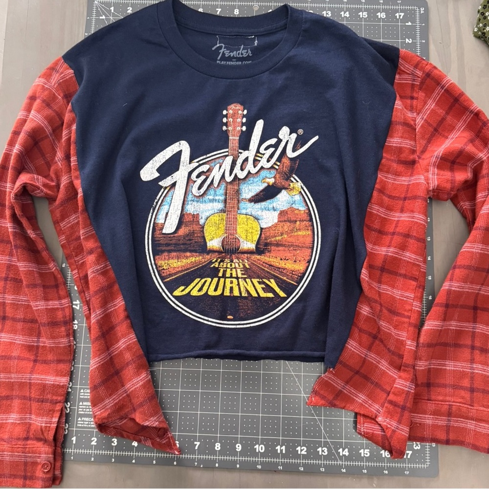 Fender Upcycled‎ Flannel top